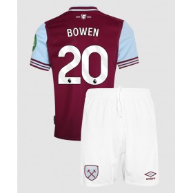 Dětské fotbalový komplet West Ham United Jarrod Bowen #20 Domácí košile 2024-25 Krátkým Rukávem